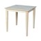 International Concepts Square Solid Wood Top Table, Unfinished, 30 W, 30 L, 30 in H, Wood, Unfinished K-3030-30S - alternate 1